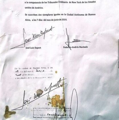 jose luis espert contrato