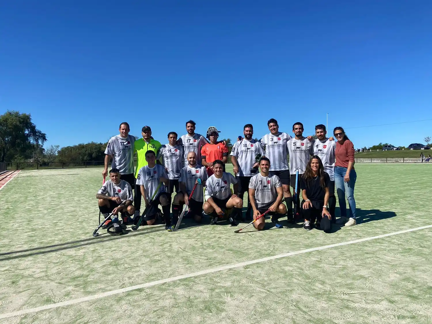 Central Entrerriano, el único equipo de la ciudad con representación masculina en el hockey sobre césped.