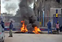 Trabajadores de Desarrollo Humano, vialidad y del Hospital se sumaron al paro 