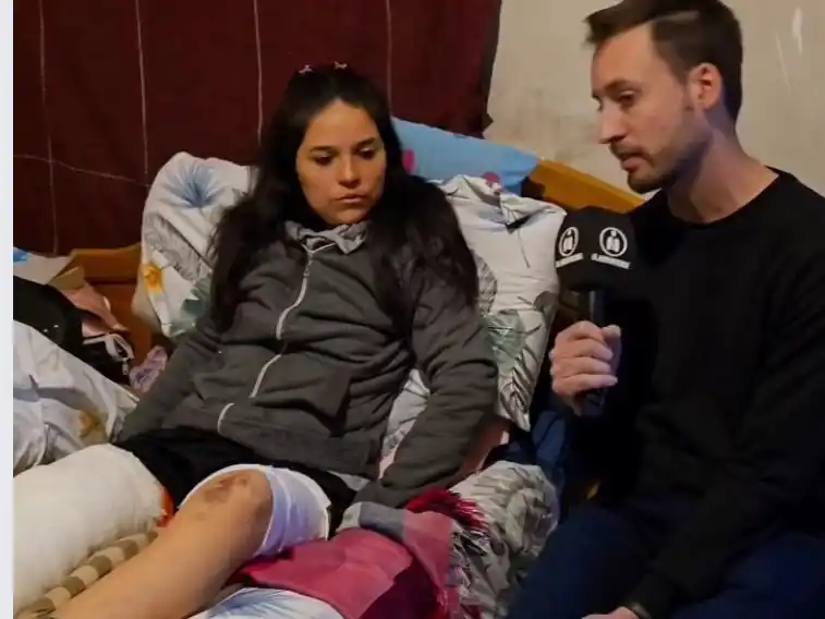 “Sentí el golpe, que pasé por debajo del auto y volé hacia los yuyos”, recordó Anabella.