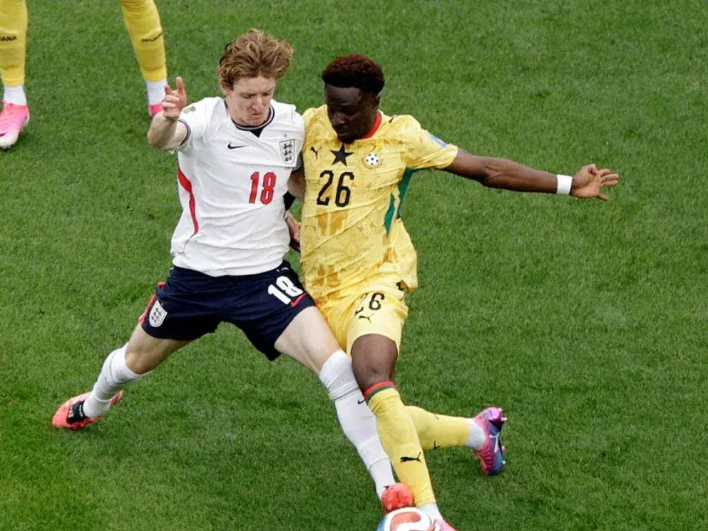 Inglaterra y Ghana empataron sin goles y postergaron la clasificación