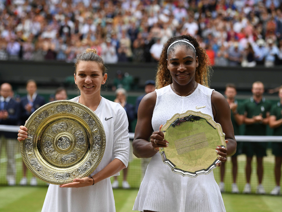 Halep ganó Wimbledon tras arrasar a Serena Williams
