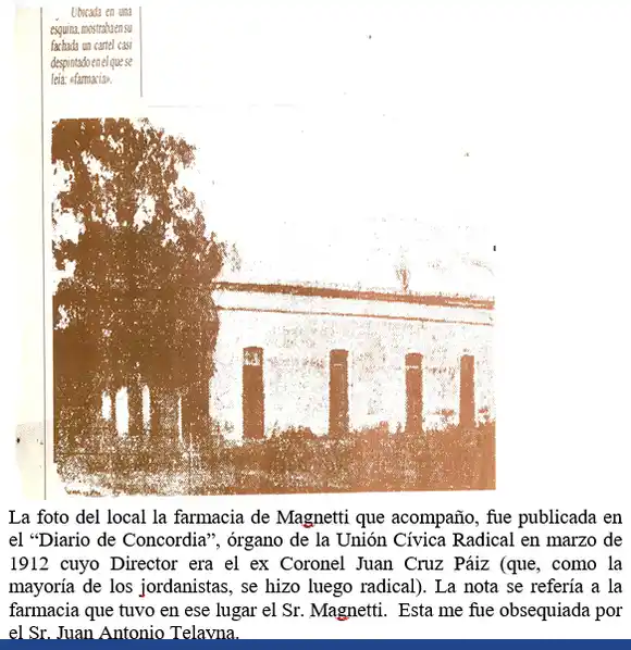 100 años de las farmacias de Concordia