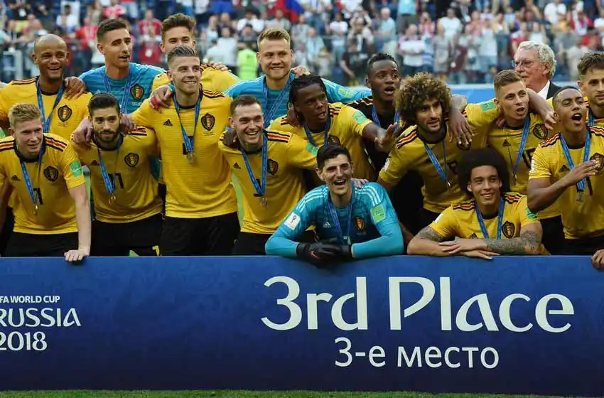 Bélgica se subió al podio