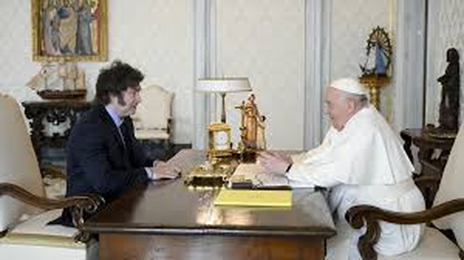 El presidente y el Papa Francisco