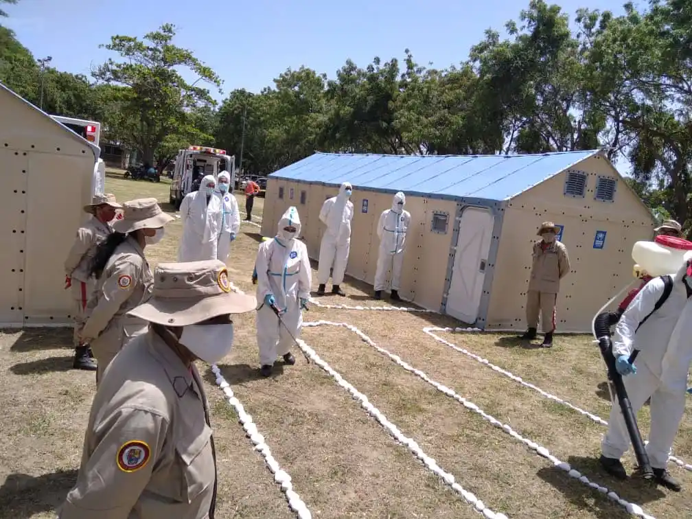 Inaugurada zona de triaje del Centro de Aislamiento Los Caracas
