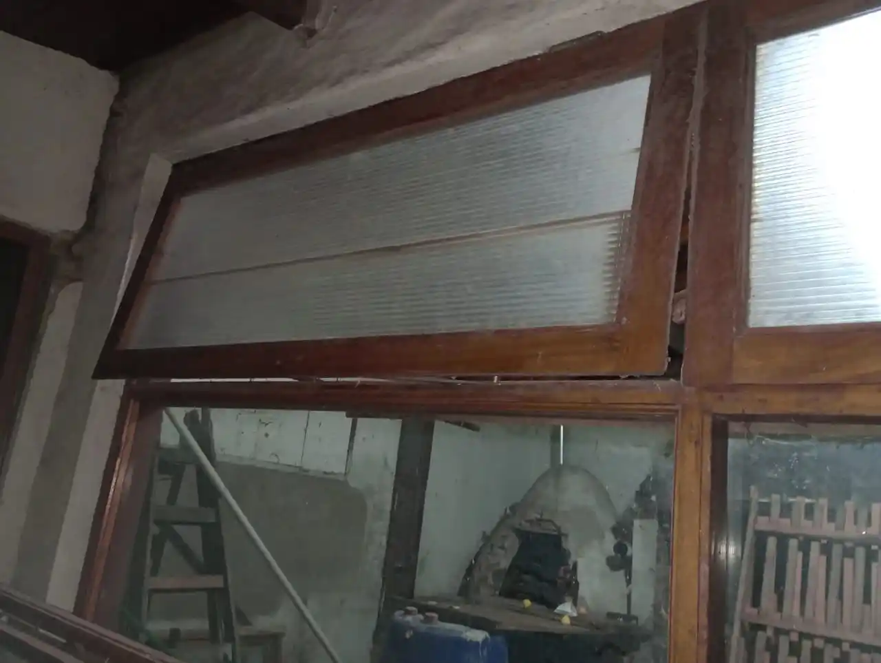 Los causantes habían forzado una ventana