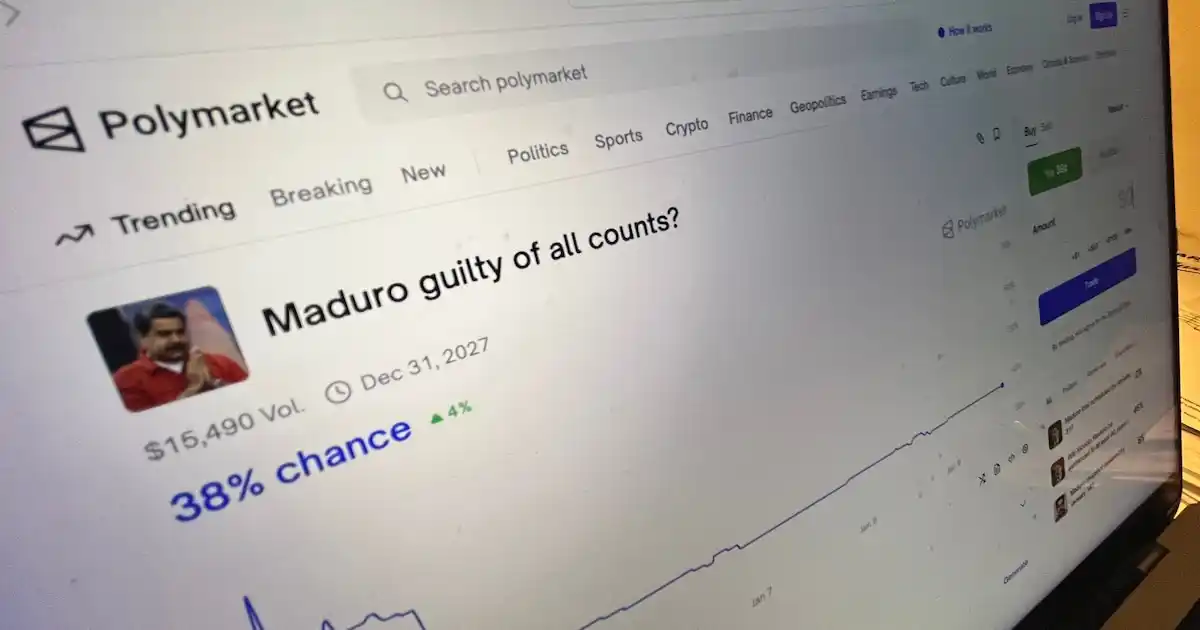 El sitio funcionaba como una plataforma de apuestas encubierta bajo el formato de mercados de predicción.
