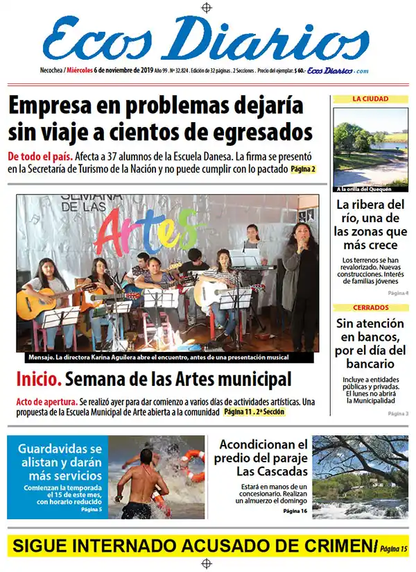 Tapa del 6 de octubre de 2019