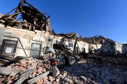 Terremoto de 6,4 que sacudió a Croacia deja una niña muerta