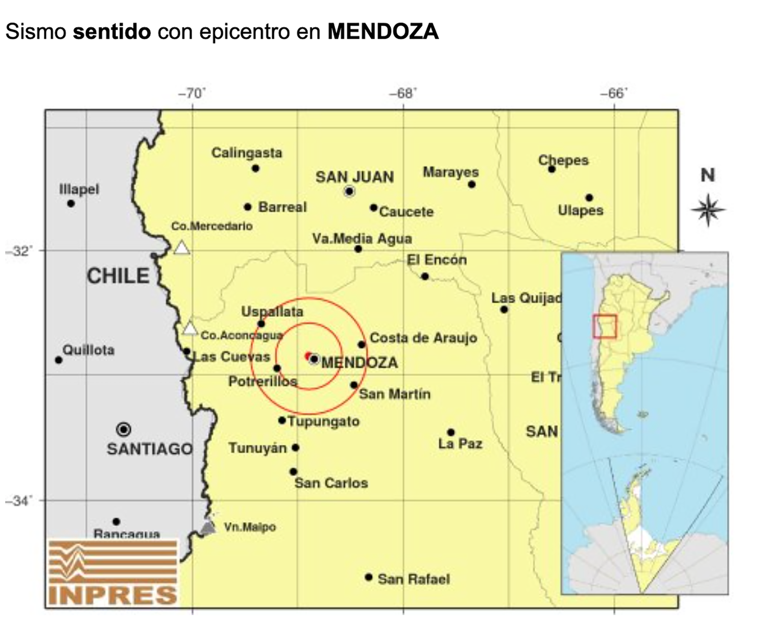 Sismo Mendoza