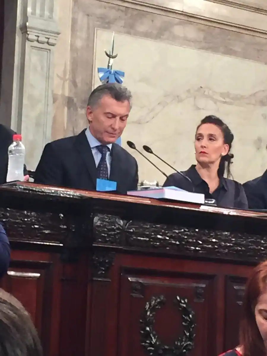 Macri en el Congreso: "Venimos de una década de despilfarro y corrupción"