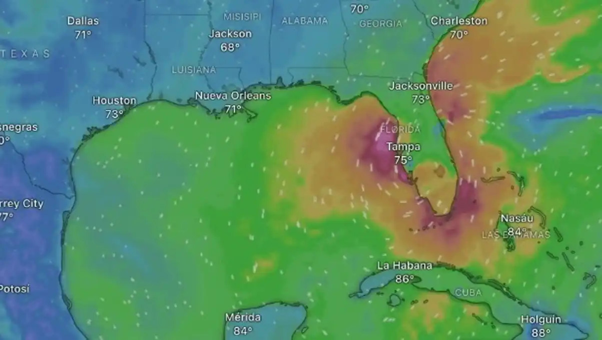 Tras Helene, MILTON SE CONVIERTE EN TORMENTA y podría alcanzar Florida como huracán