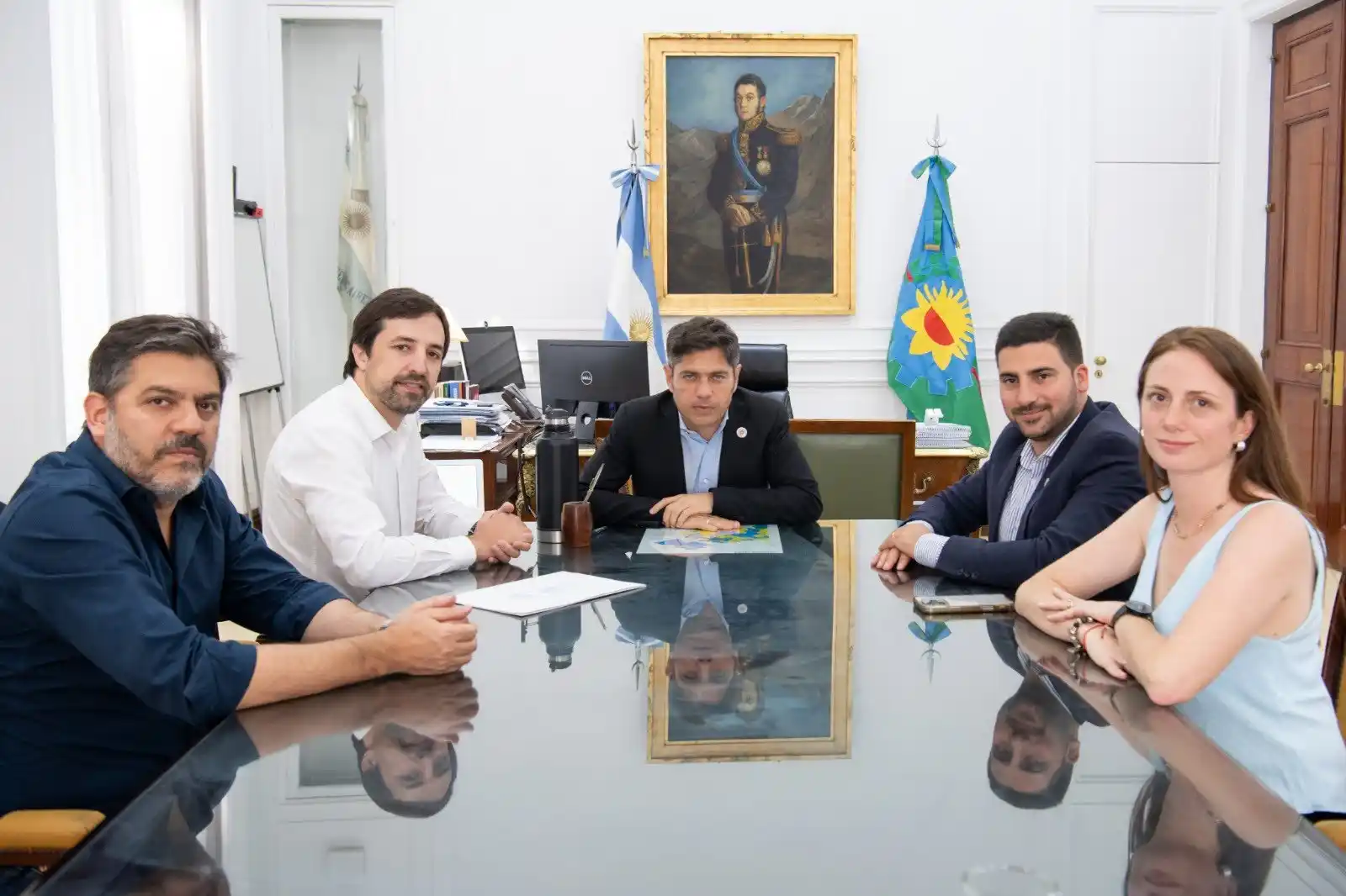 Kicillof traspasó el CAPS al municipio de 25 de Mayo y puso fin a la disputa con el intendente Egüen