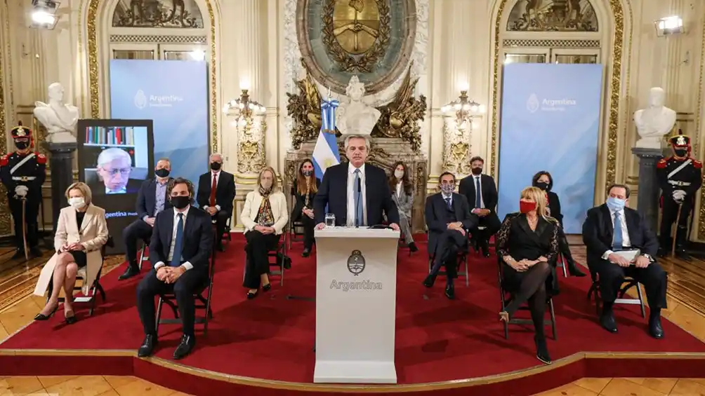 El Presidente defendió la reforma judicial: "Están construyendo ideas que no son ciertas"