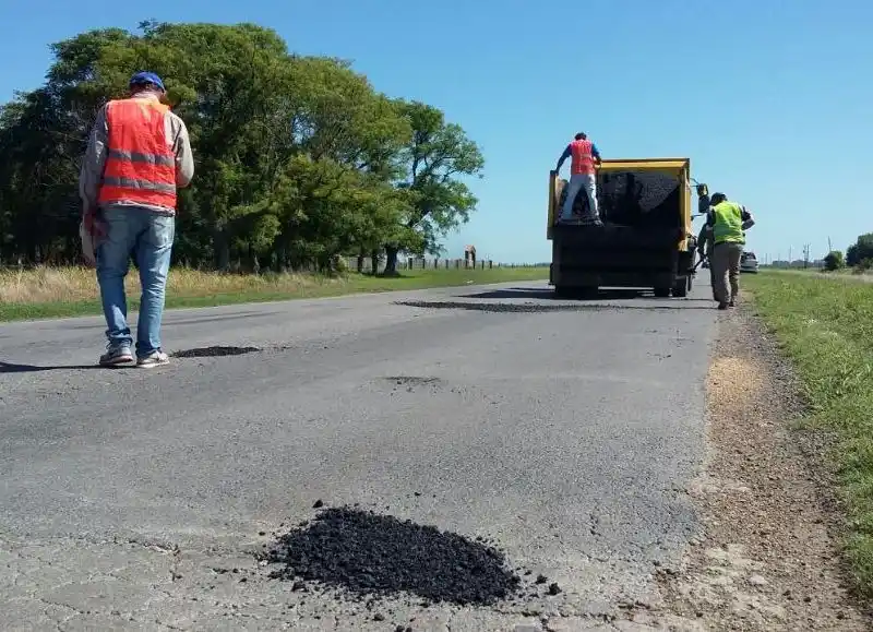 Ramallo: Comenzó la repavimentación de la Ruta 51