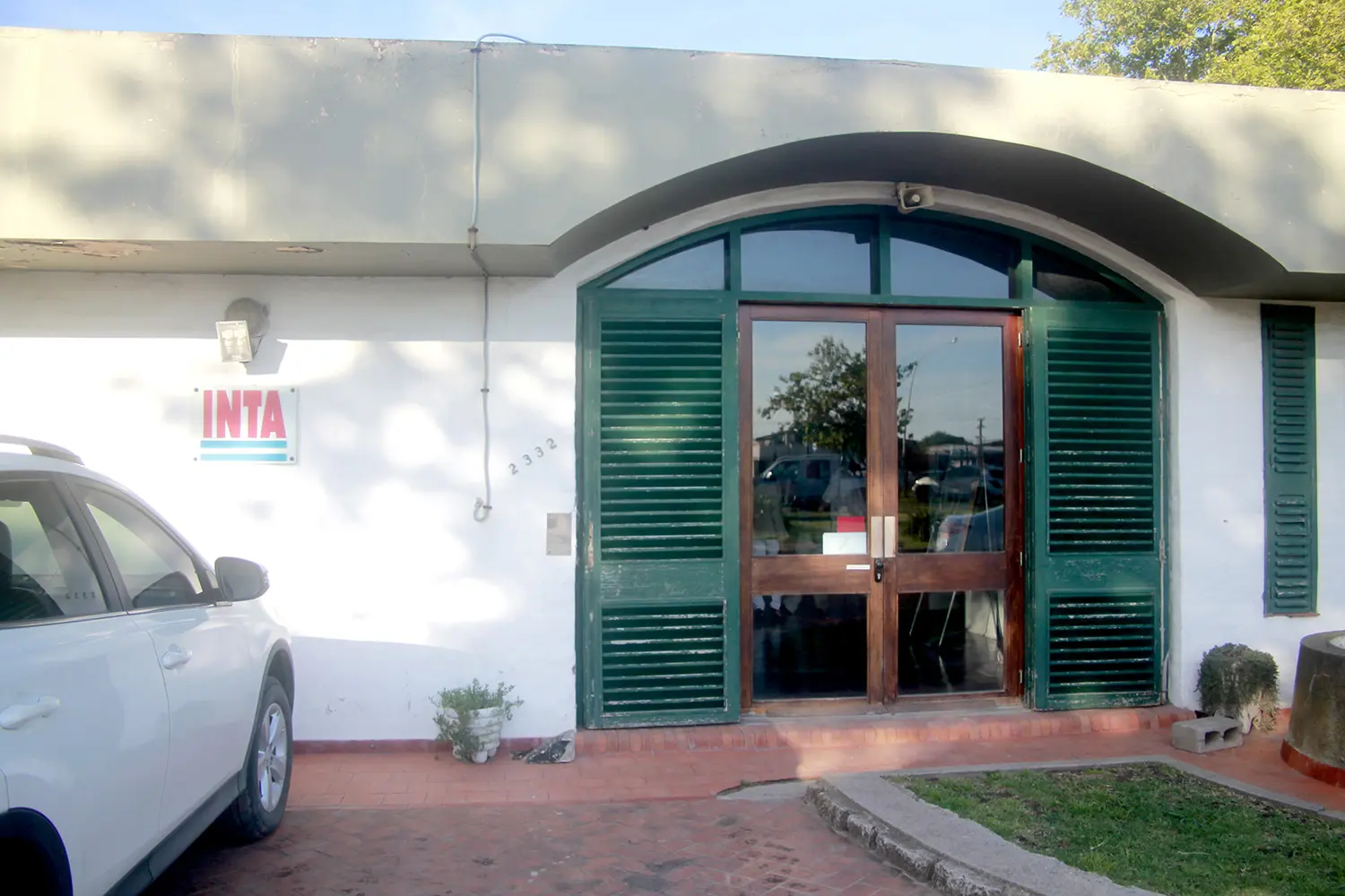 Sede. Del INTA, en avenida Cardiel