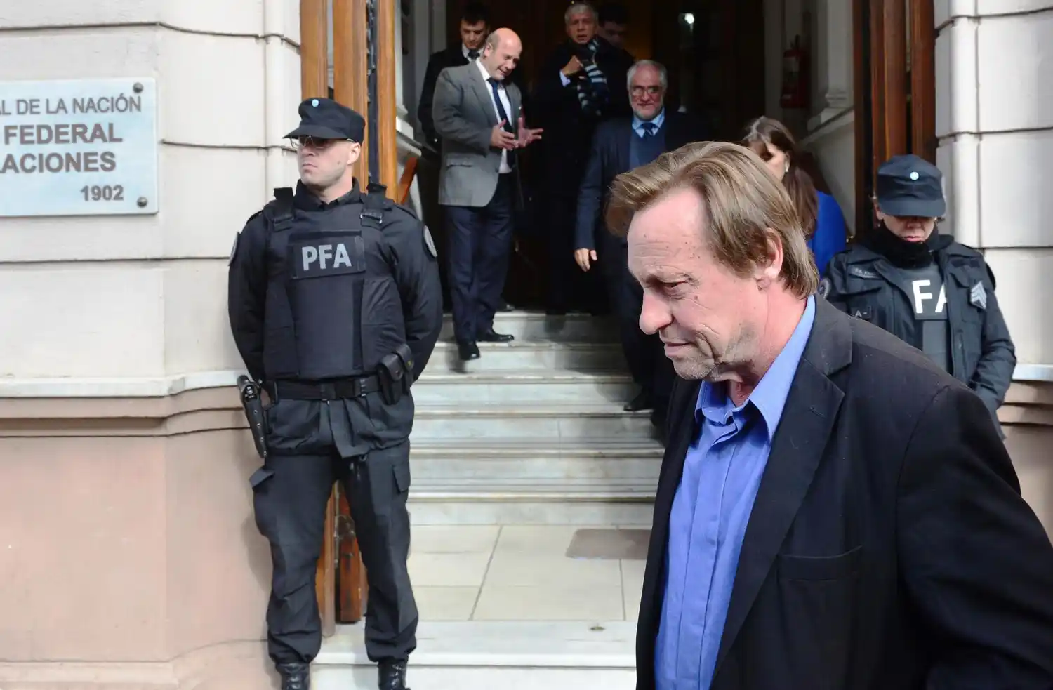 Comenzó el juicio a Varisco: Ratificó su inocencia y agradeció el acompañamiento de los vecinos