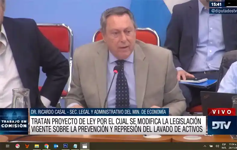Funcionarios y abogados expusieron en Diputados sobre el proyecto que busca mejorar herramientas ante el lavado de activos