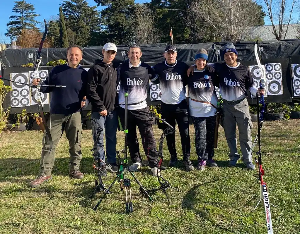 Los tandilenses crecen en tiro con arco.