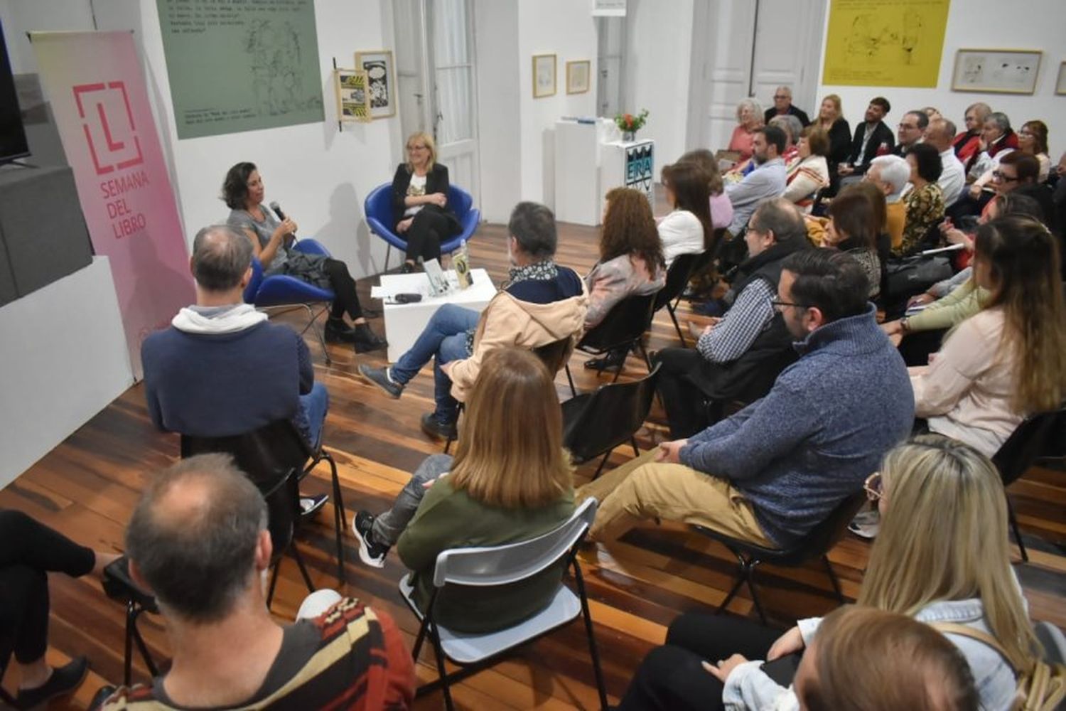 La actividad de cierre de la Semana del Libro estuvo a cargo de la escritora Agustina Caride.