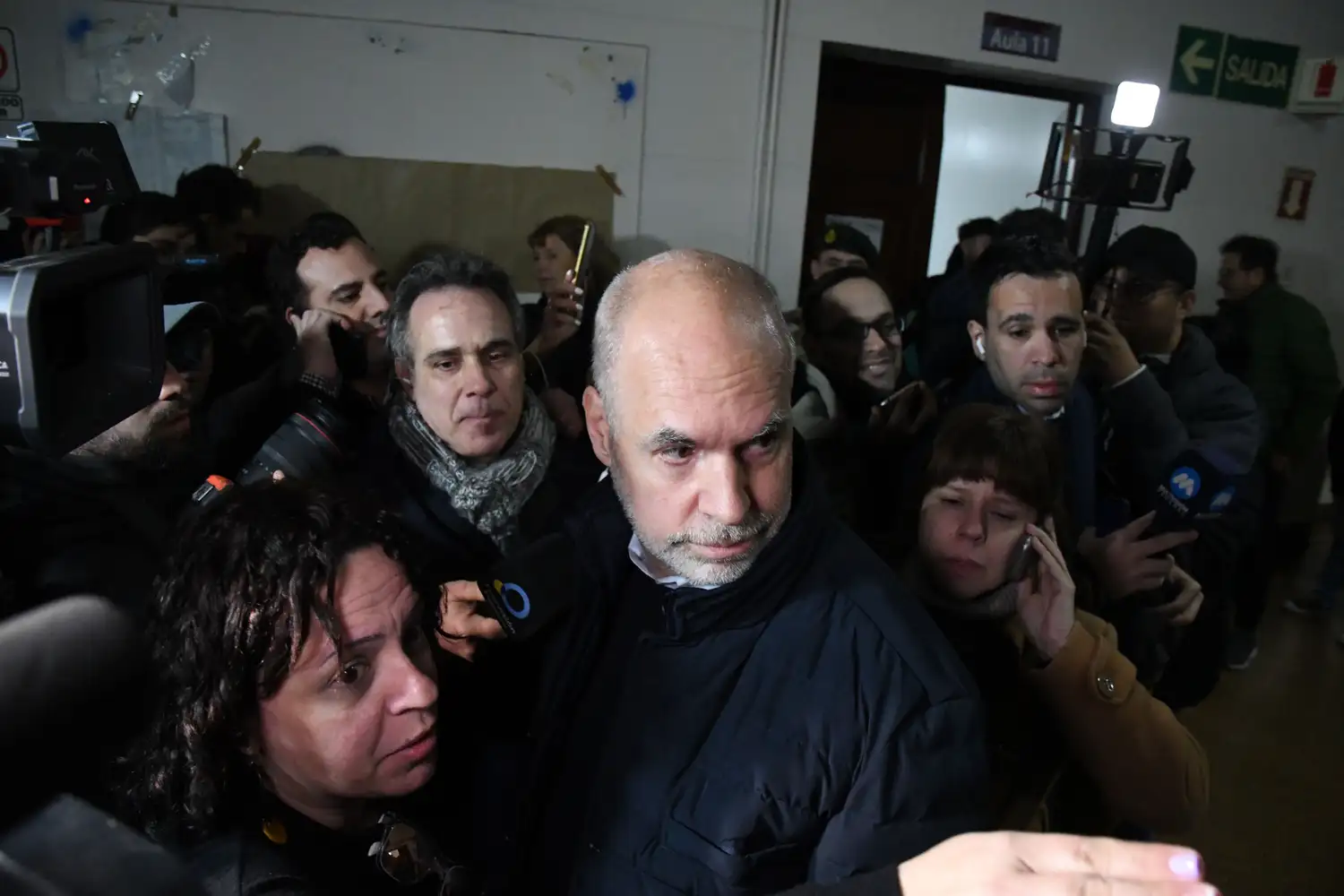 Larreta votando
