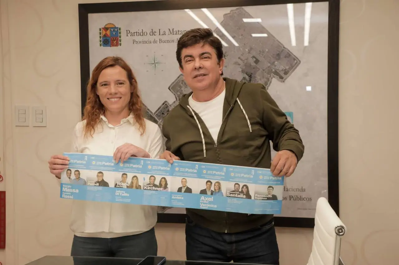 Patricia Cubria y Fernando Espinoza