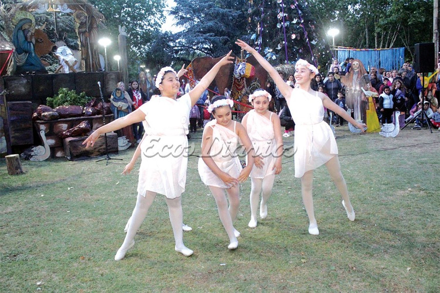 Danzas clásicas. Alumnas de la Escuela Municipal