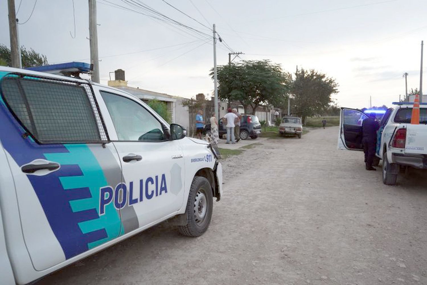 El lugar donde se produjo el hecho, en calle 81, el pasado 17 de marzo