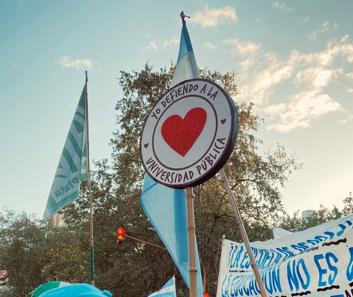 Postales de la Marcha Federal Universitaria en Mar del Plata, que se realizó el miércoles 2 de octubre.