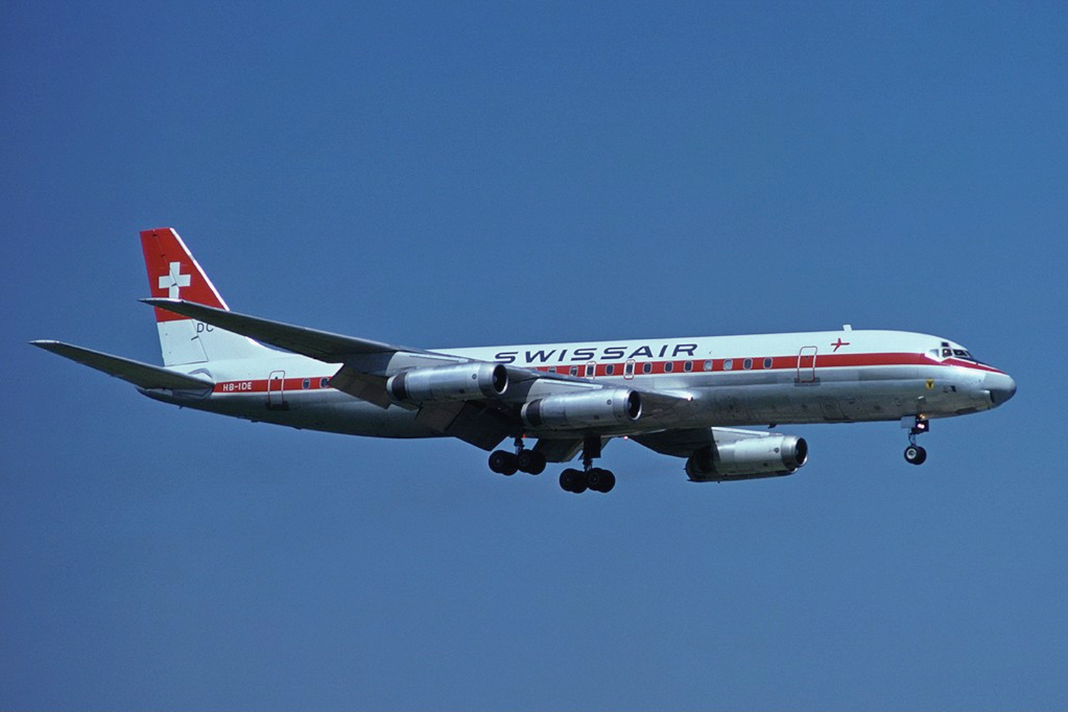 #TBT: Swissair flights to South America in 1971