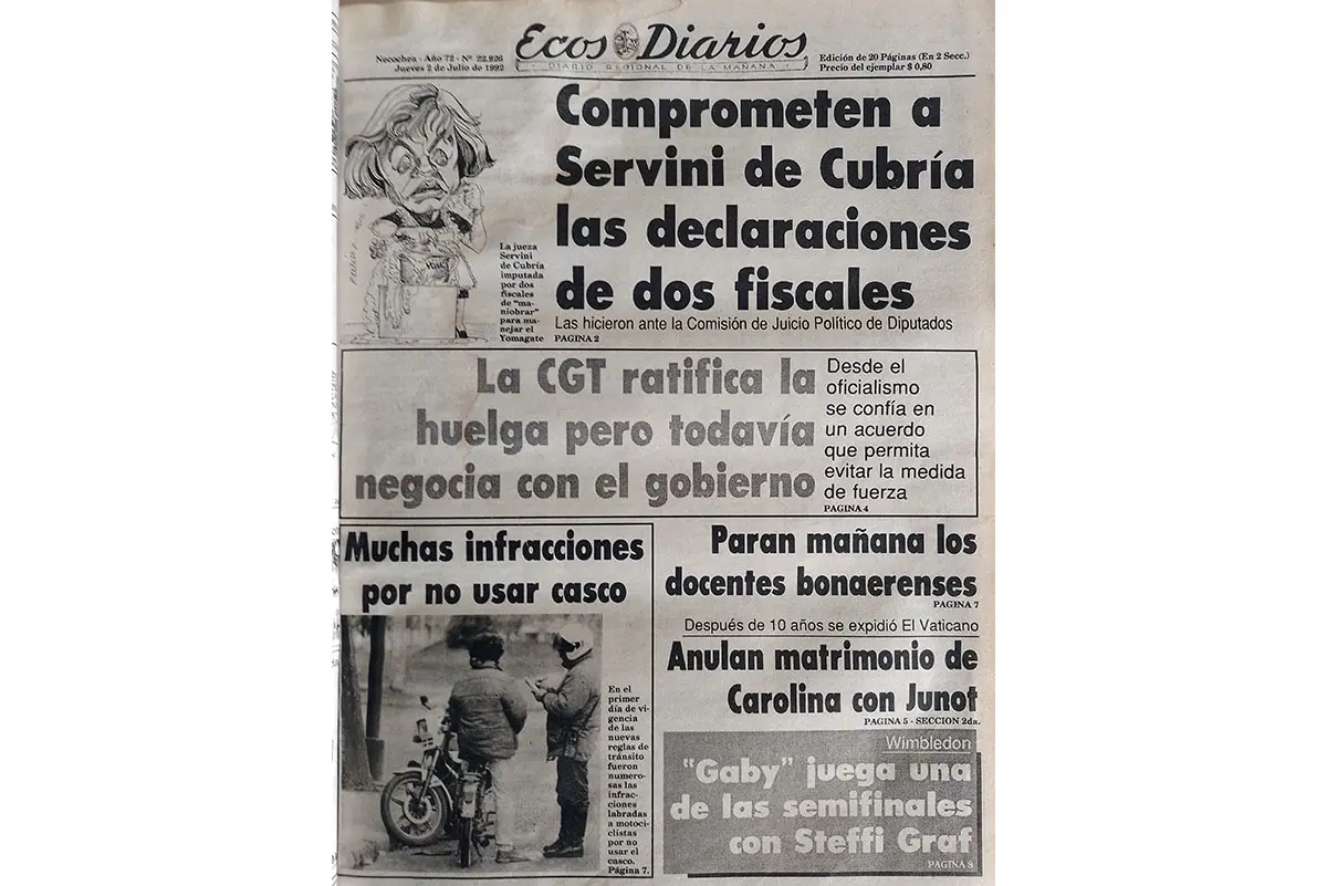 Jueves 2 de Julio de 1992