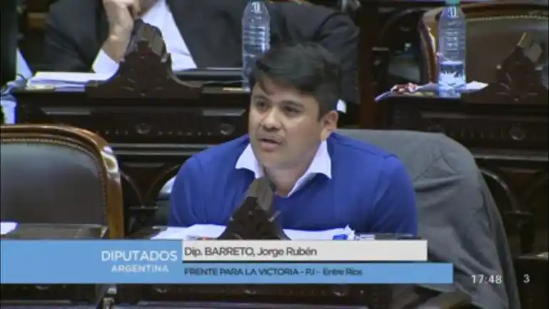 Barreto dijo que el objetivo no es De Vido, sino excluir a CFK cuando sea electa