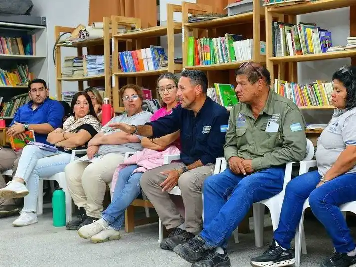 Funcionarios analizaron la situación y
asistencia a zonas afectadas por las lluvias