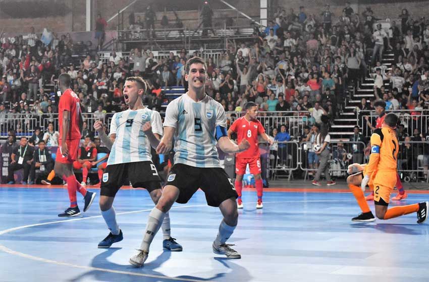 Heroica clasificación argentina en Futsal