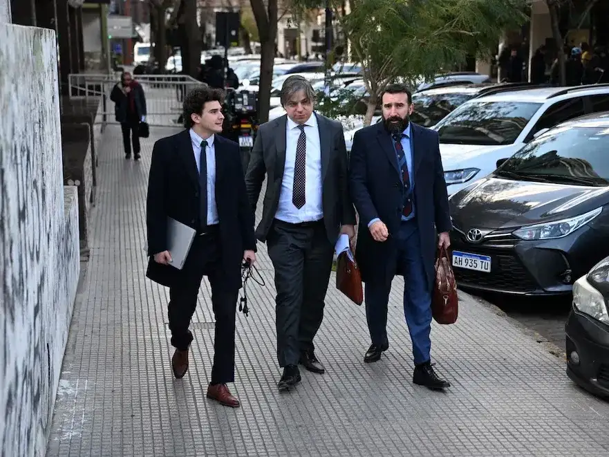 La defensa de Luque: Roberto Rallín  y Francisco Oneto