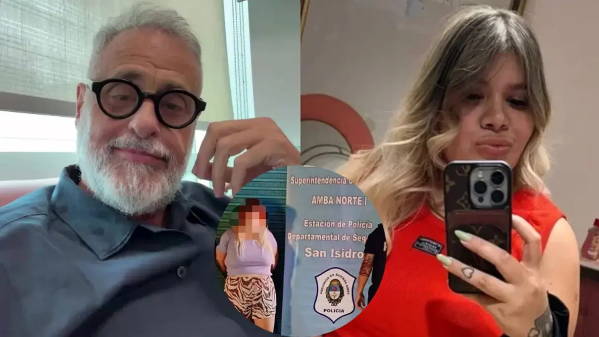 Jorge Riral visitó a su hija, que se encuentra detenida