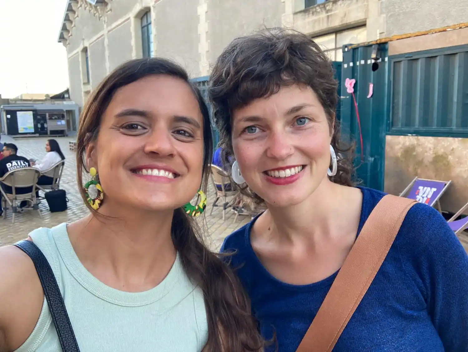 Con mi amiga francesa Anna. Mayo 2025