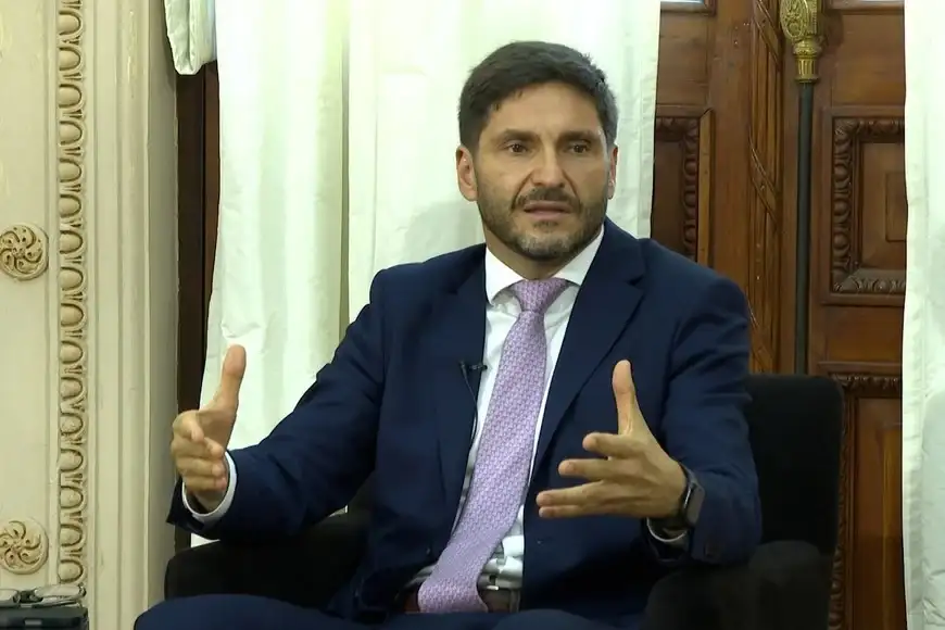 Maximiliano Pullaro, gobernador de Santa Fe.