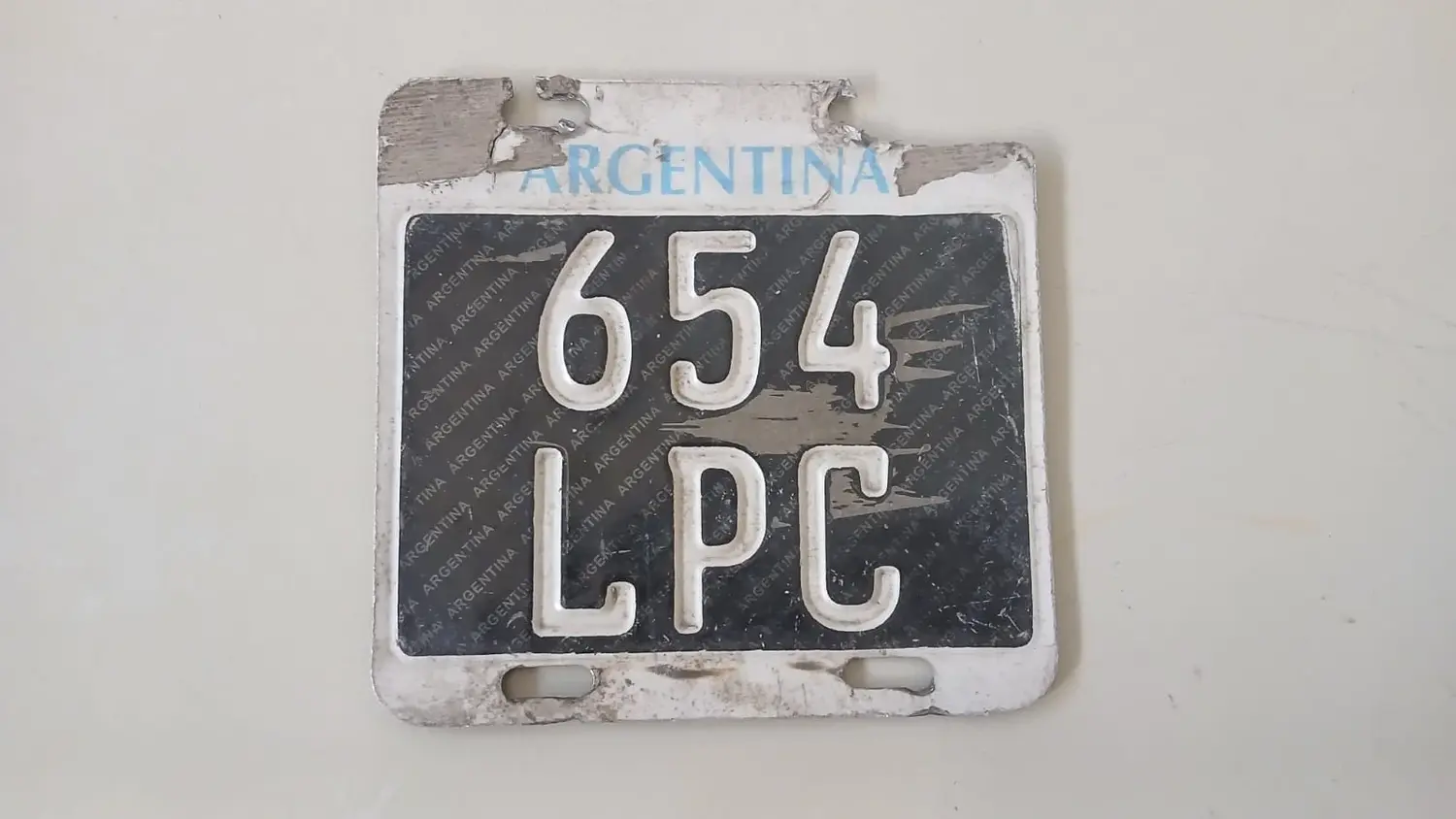 Encontraron patente 654 LPC