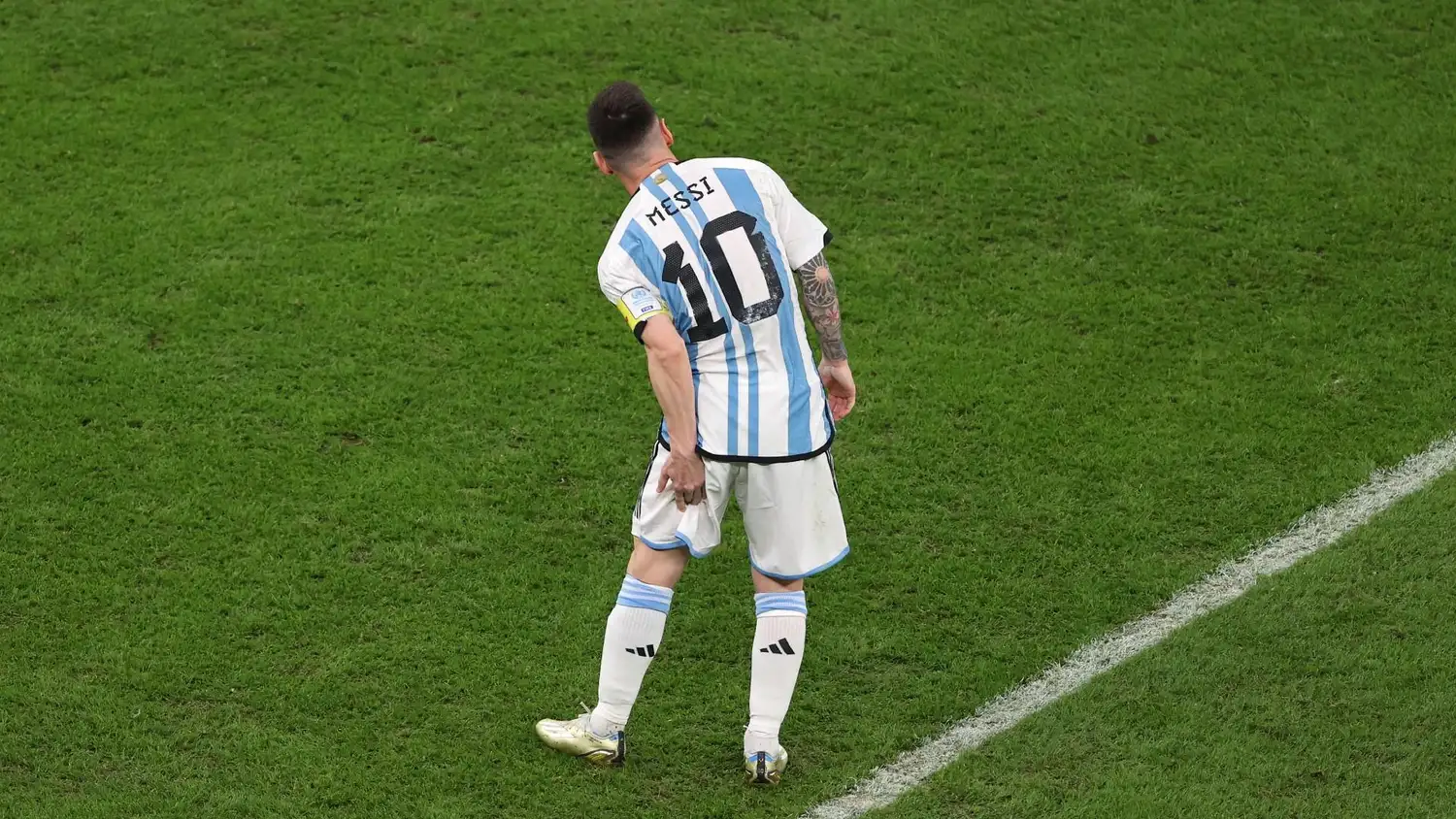 Dio a entender que pase lo que pase, el capitán va a jugar.