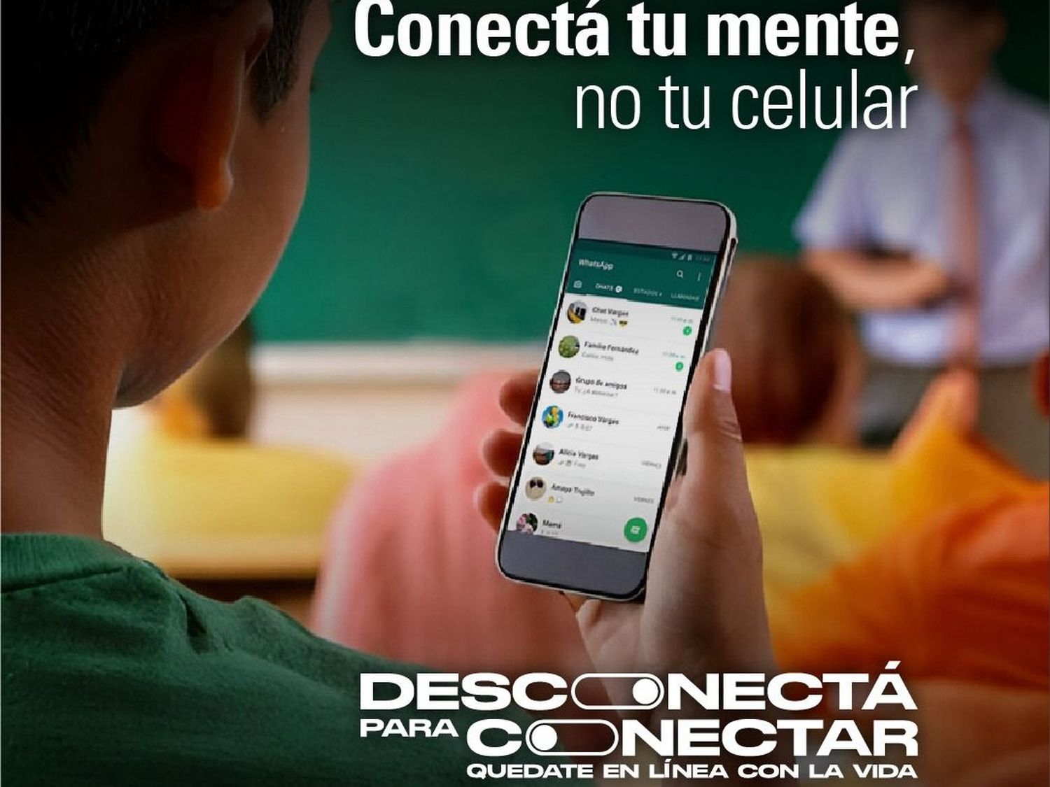 El 31 por ciento de los menores cree que el teléfono afecta su rendimiento en clase