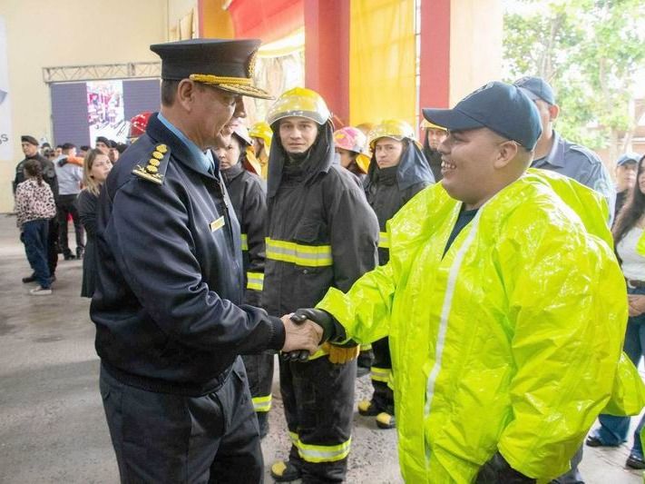 El Cuerpo de Bomberos de la Policía de Formosa
cumplió 78 años al servicio de la comunidad
