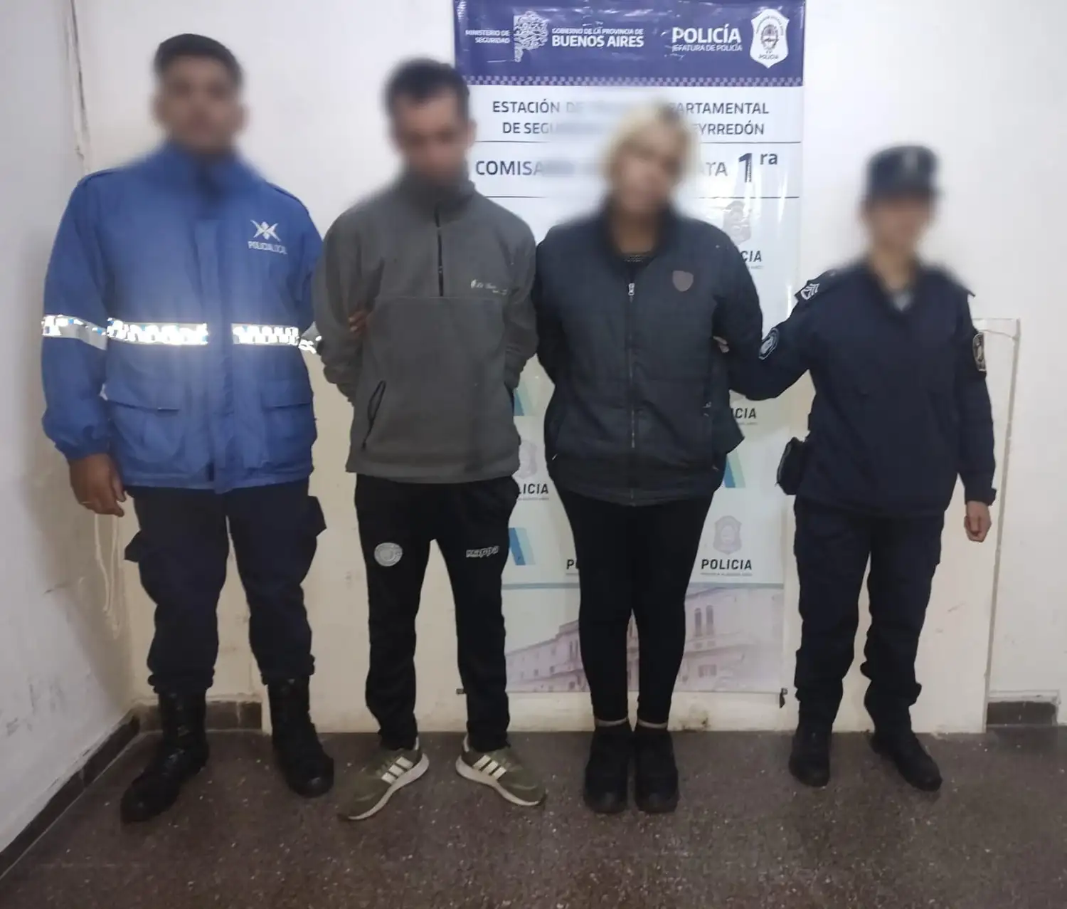 Las maniobras fueron captadas por las cámaras del COM.