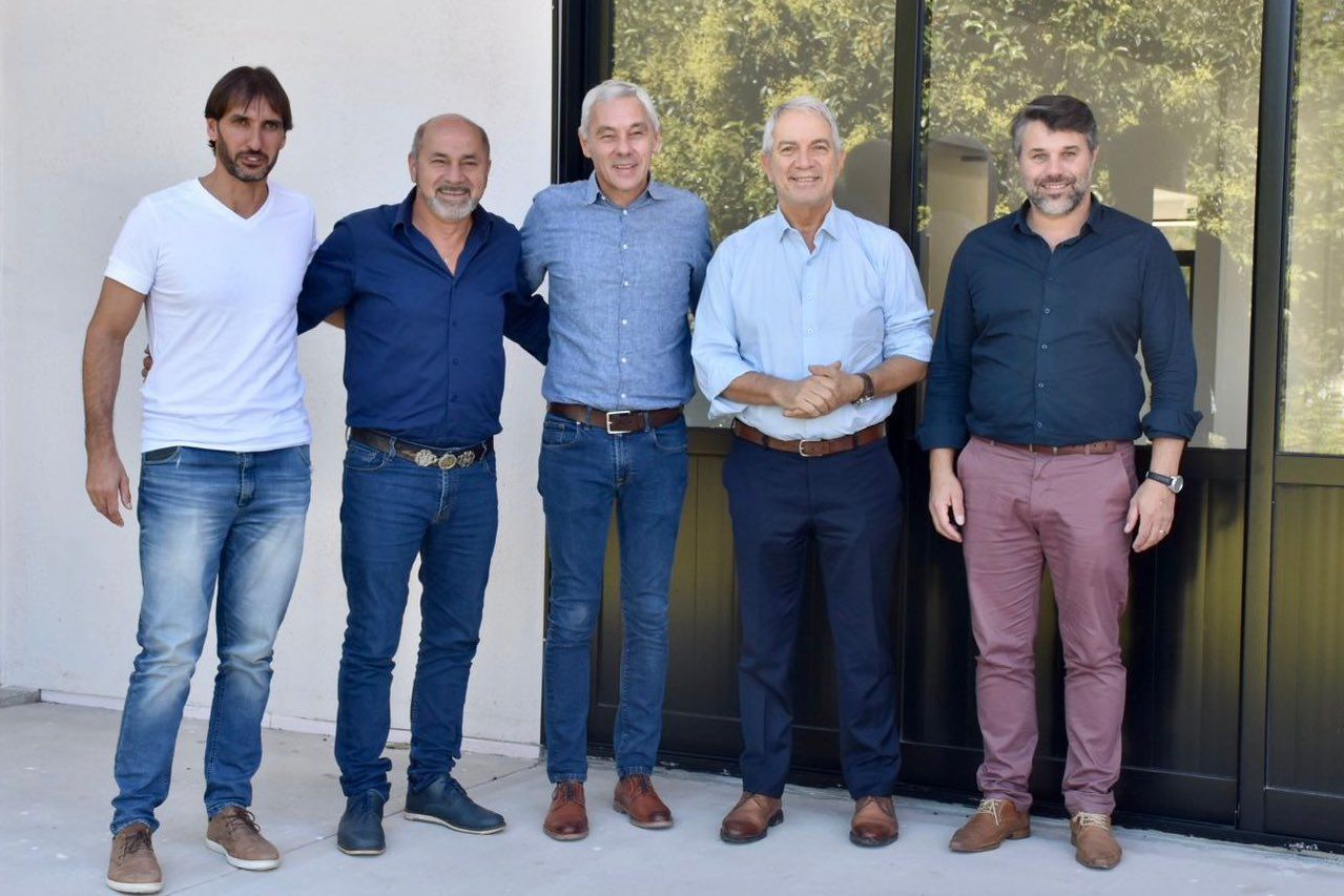 Los intendentes de la "Región capital"