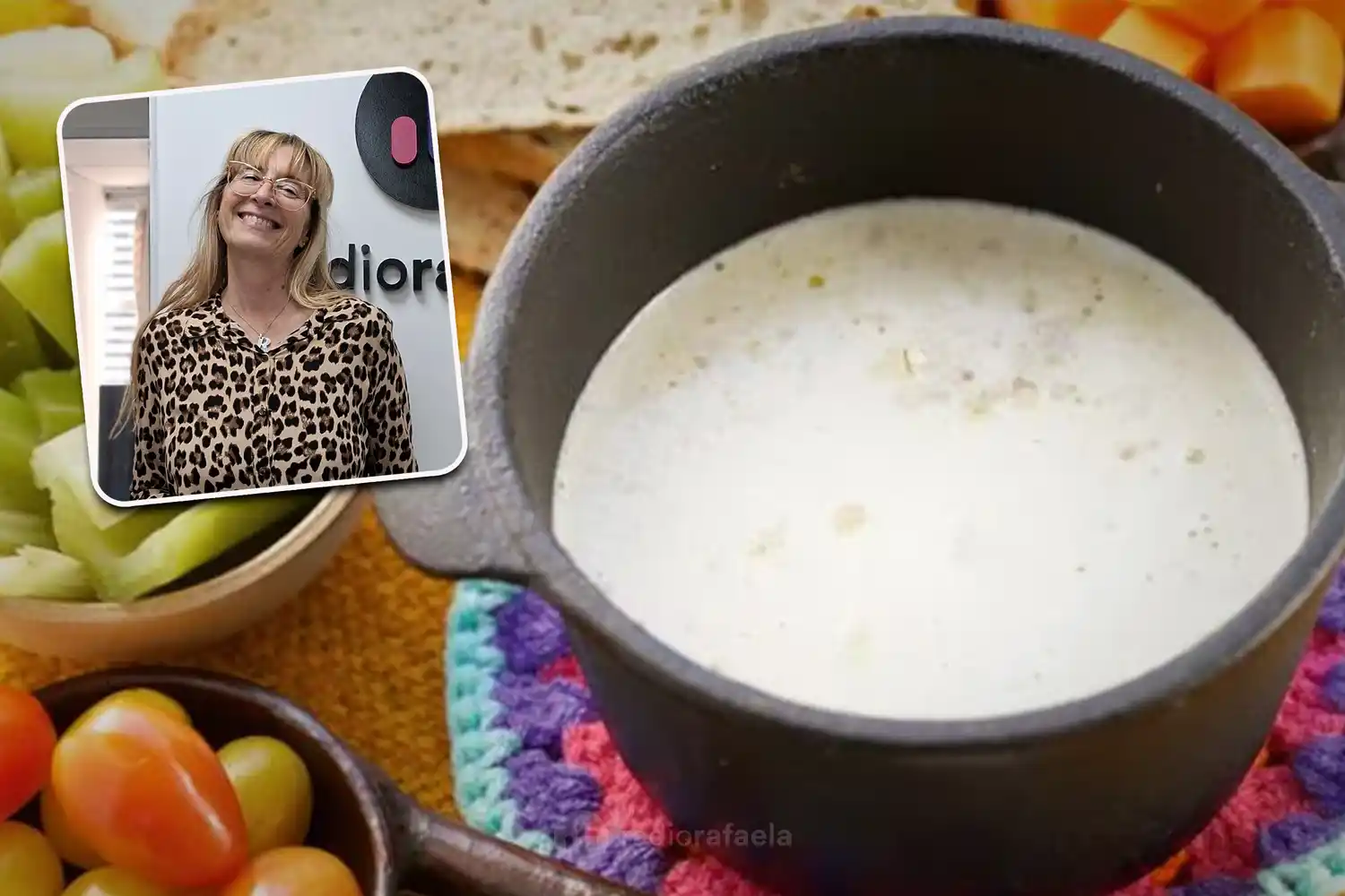 Rosana Alemandri- pte Sociedad Piamontesa | Se viene la tradicional Bagna Cauda de Semana Santa de la Asociación Piamontesa