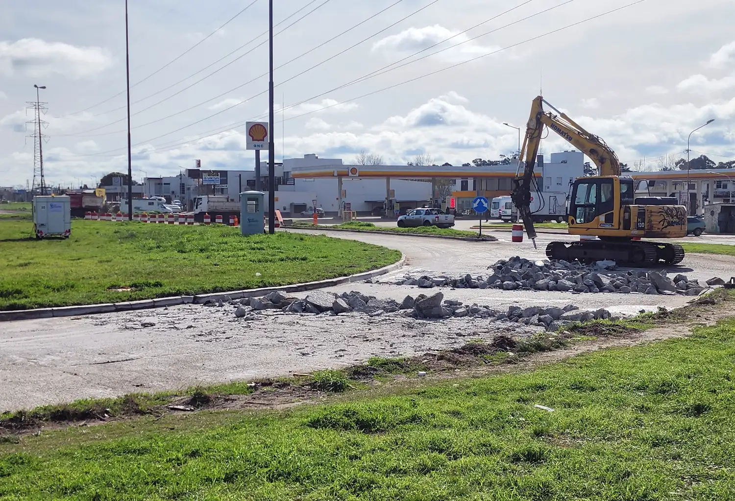 Obras rotonda ruta 226 - 5
