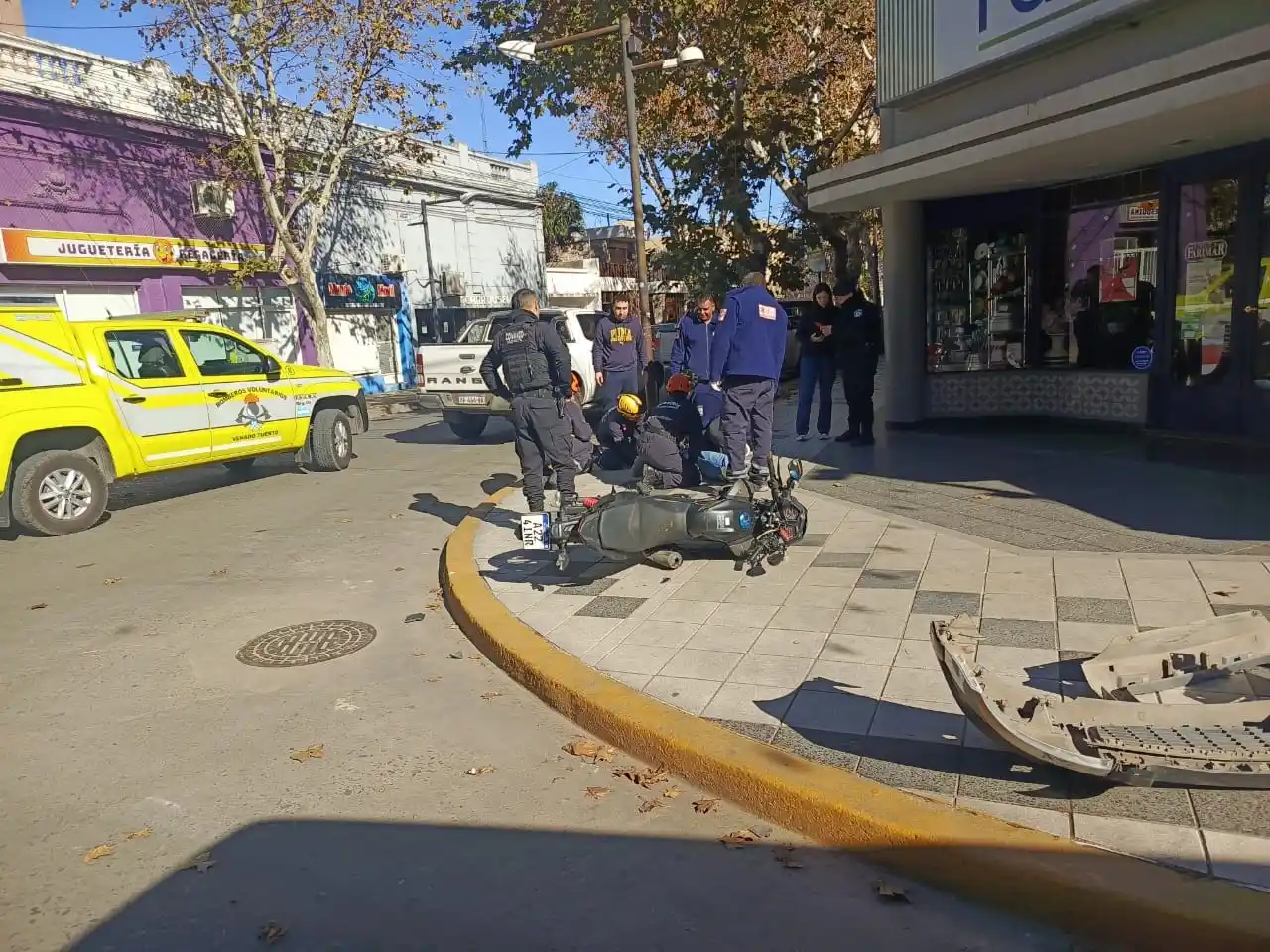 accidente centro