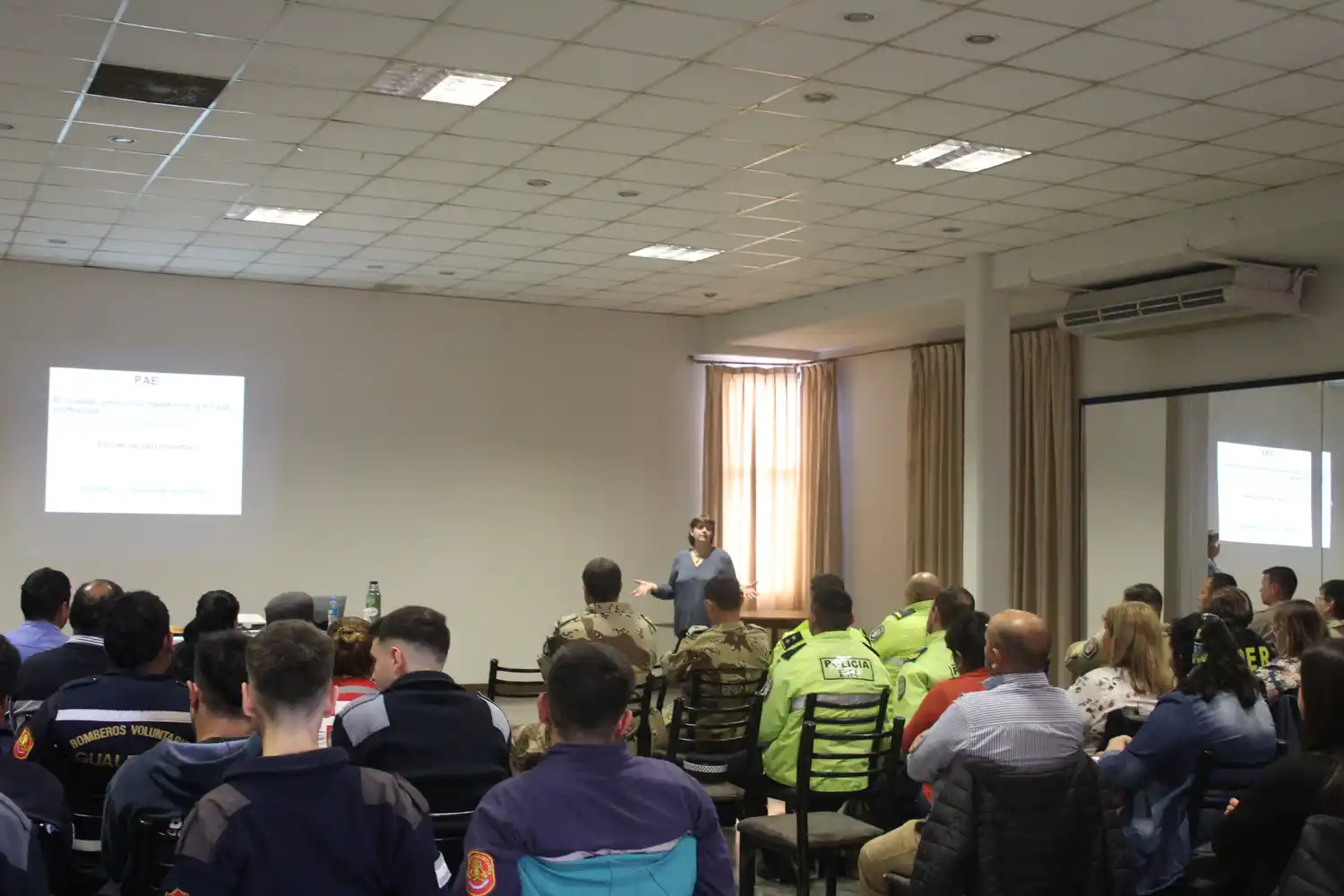 Se realizó una jornada sobre “Primeros Auxilios Emocionales” en Bomberos