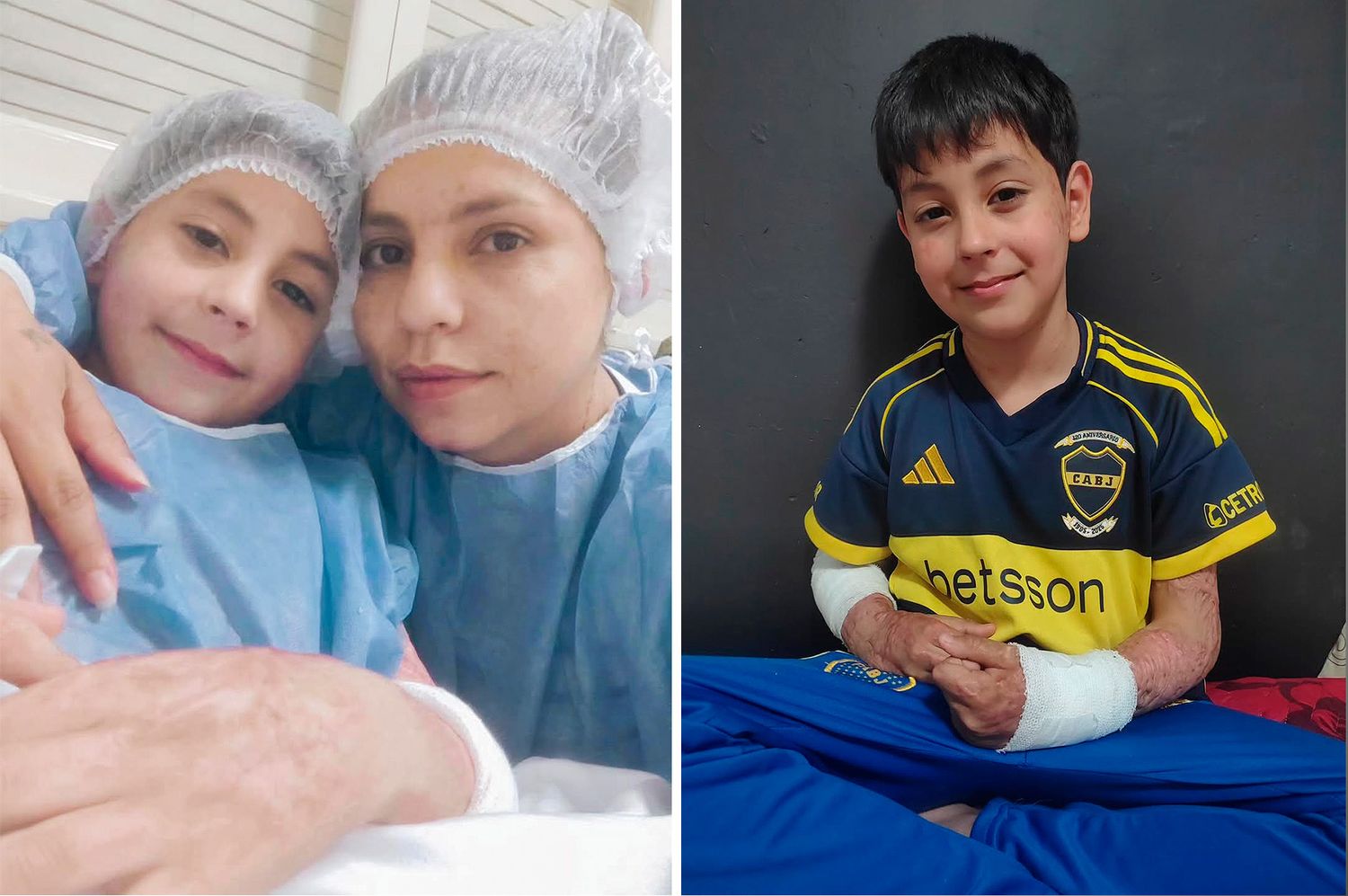 Eliana necesita ayuda: “Loan tiene miedo, pero sigue fuerte; confío en Dios en que va a recuperar su bracito”